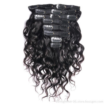 Indian water wave human hair extension 10A grade 613 human hair bundles clip in hair